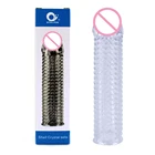 Многоразовые силиконовые презервативы Yunman для мужчин с шипами в горошек, расширитель пениса, эрекция, помощь, интимные товары для мужчин