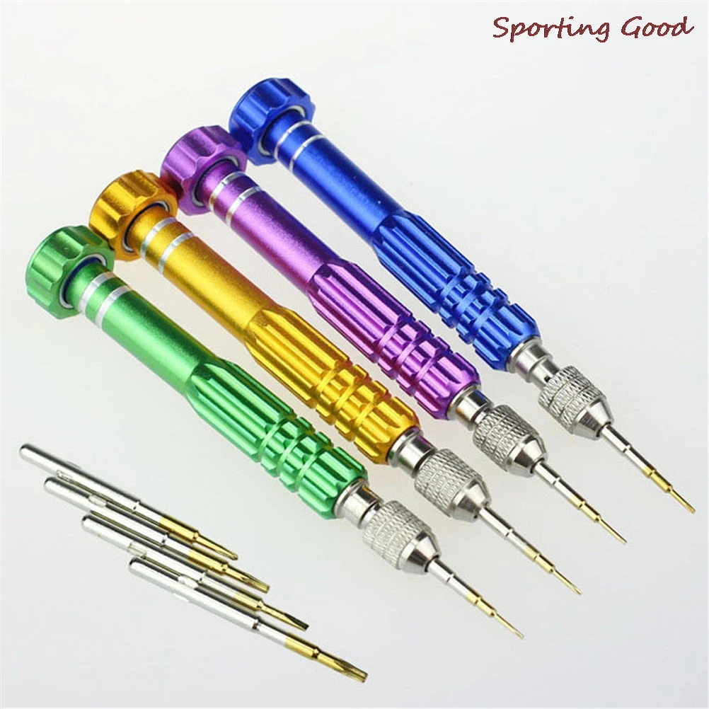 2020 Hot 5 In 1 Precision Torx Screwdriver Cellphone Watch Repair Mixed Set Tool Kit For Phone Outdoor Tool