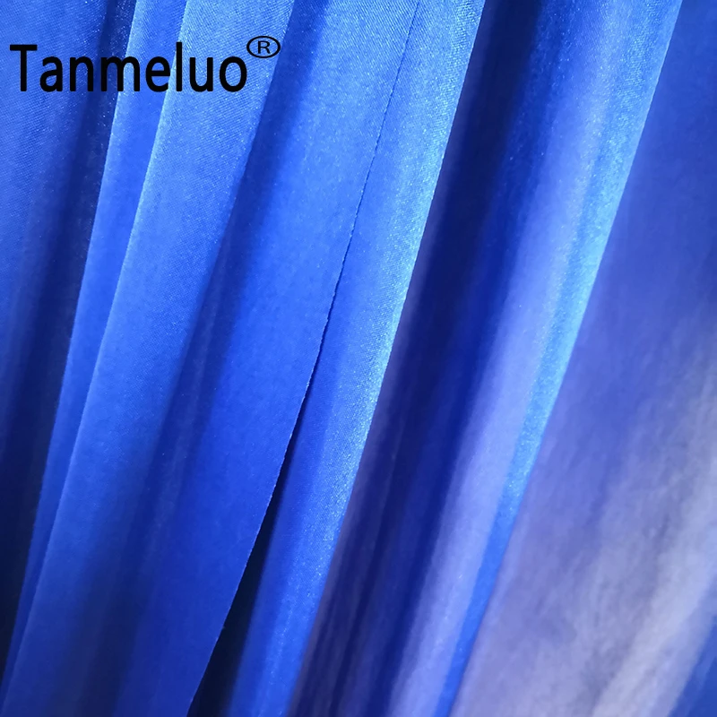 150 см ширина ледяная шелковая ткань для Вечерние Декорации сценических занавесок
