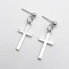 Модная Подвеска Крест Кастилия висячие серьги панк ювелирные изделия для крутых женщин Девушка дружба подарки