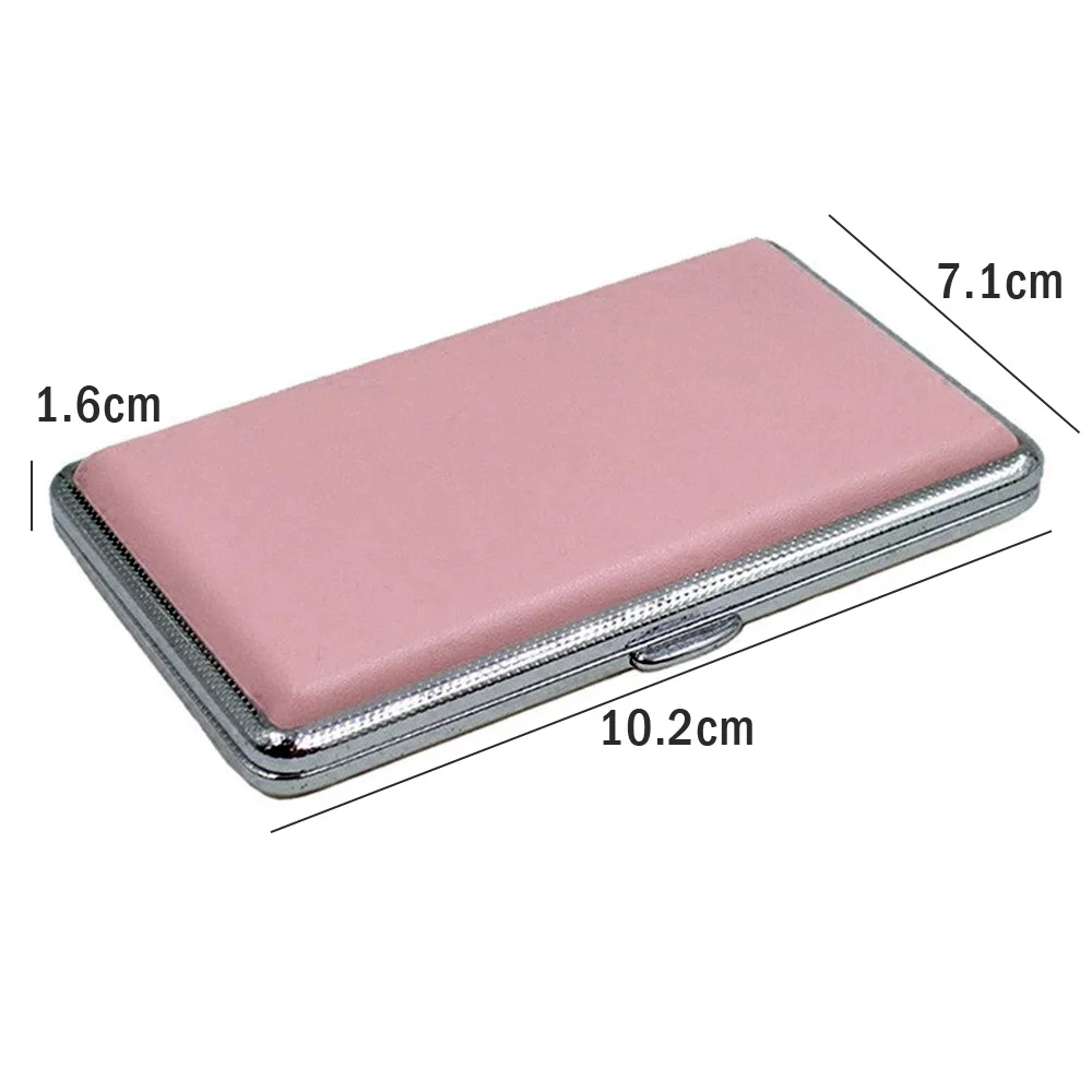 Розовый кожаный чехол для сигарет s женщин сигар Женский подарок мужчин табака