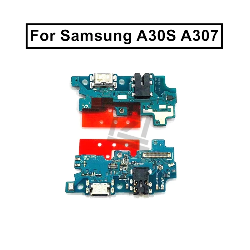 

Для Samsung Galaxy A30S A307 USB зарядное устройство Порт док-станция разъем печатной платы ленточный гибкий кабель зарядный порт компонент Замена