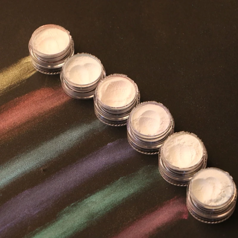 

L5YD Glow Variable Color Pigment Powder Epoxy Resin Colour Pigment Dyes for DIY Slime