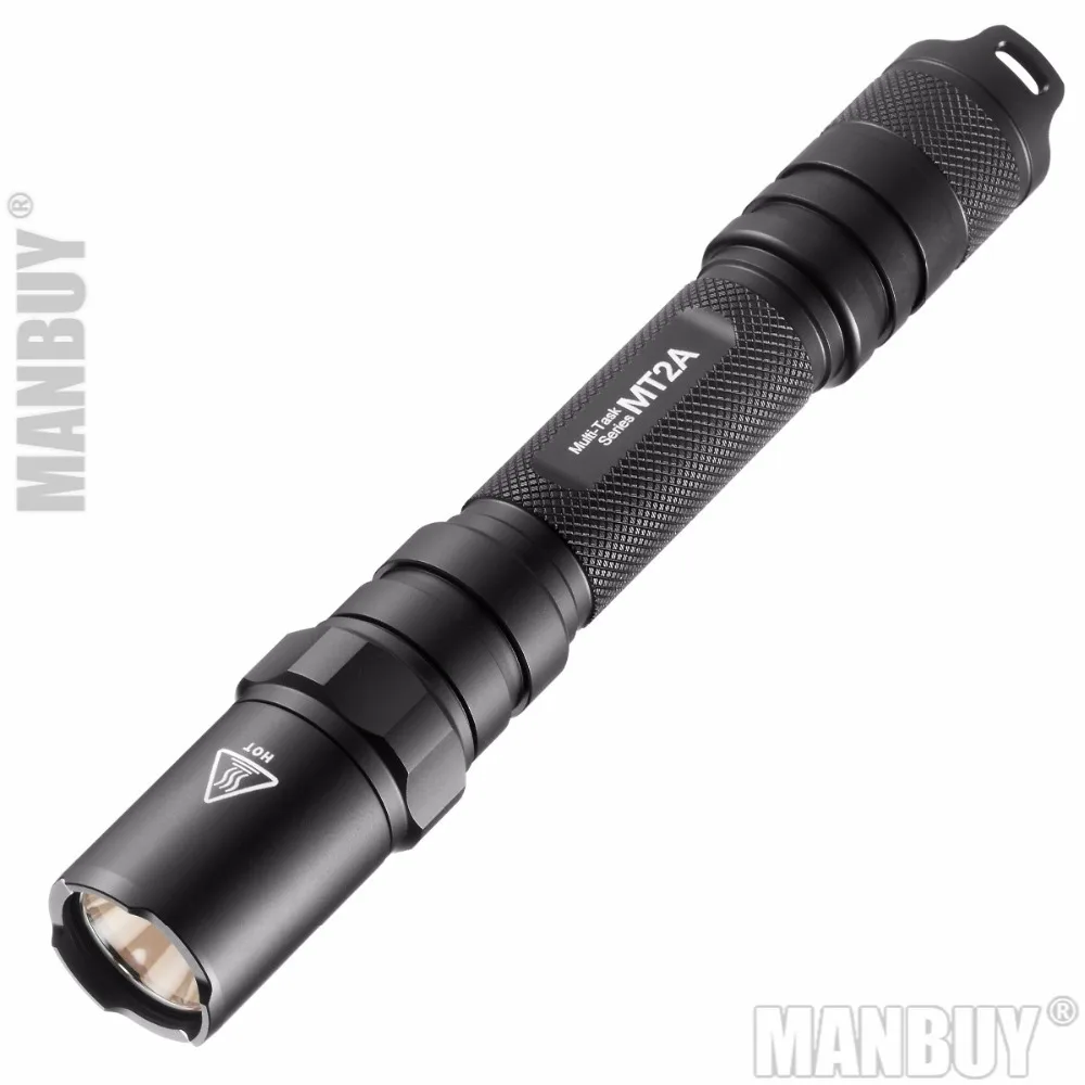 Новый NITECORE MT2A CREE XP G R5 светодиодный 345 люмен многозадачный фонарик факела черное
