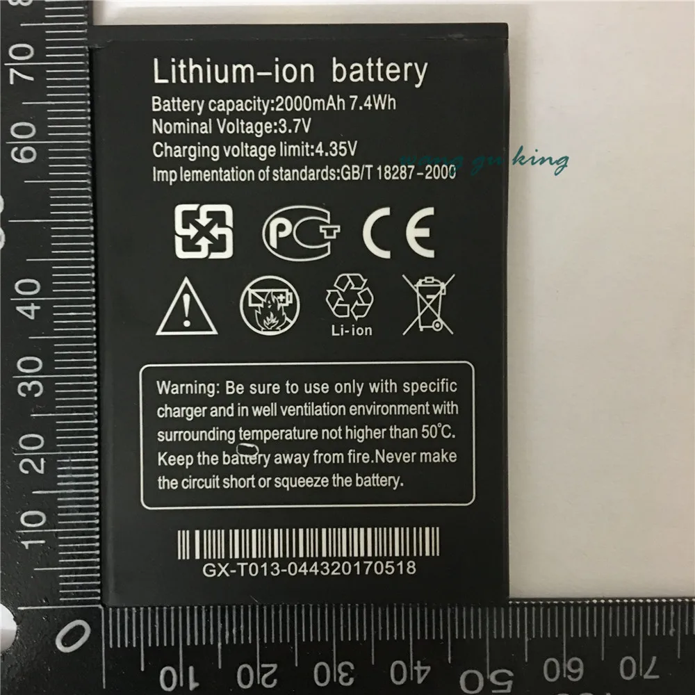 100% Новый оригинальный литий-ионный аккумулятор W200 для THL W200S W200C 2000 мА · ч Высокое