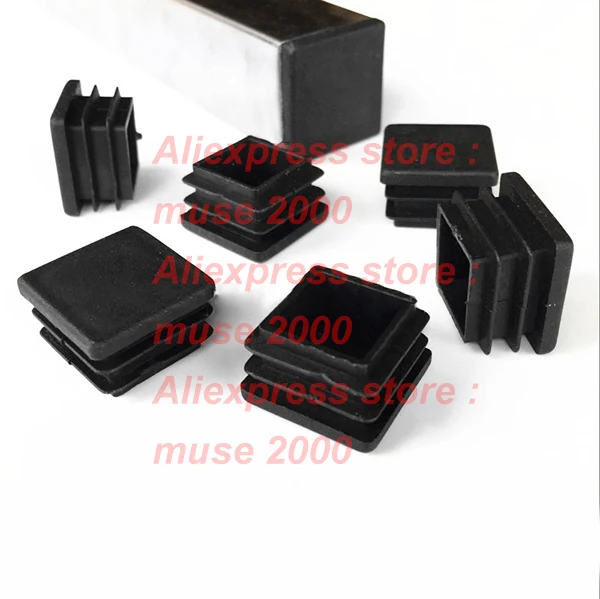 25*25 пластмассовая пробка для труб покрытие крышек ПВХ 1 дюйм квадратная крышка