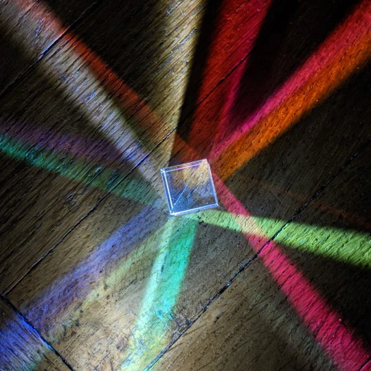 Фотографическая призма цветной дихроический стеклянный куб оптическое стекло