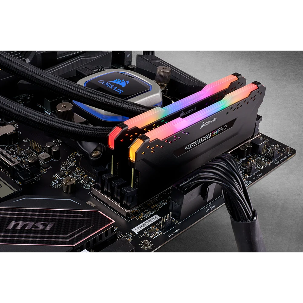 CORSAIR RGB PRO RAM DDR4 8GB 16GB 3200MHz настольная память ПК настольный компьютер Память 288 Pin DIMM