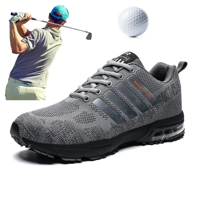 Дышащие кроссовки для гольфа профессиональная обувь мужчин и женщин удобные