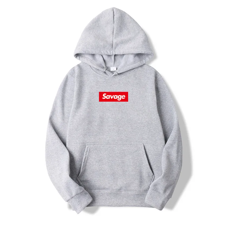 

fashion Autumn and winter casual men blouse with hoodie Sport Hip Hop Savage hoodies