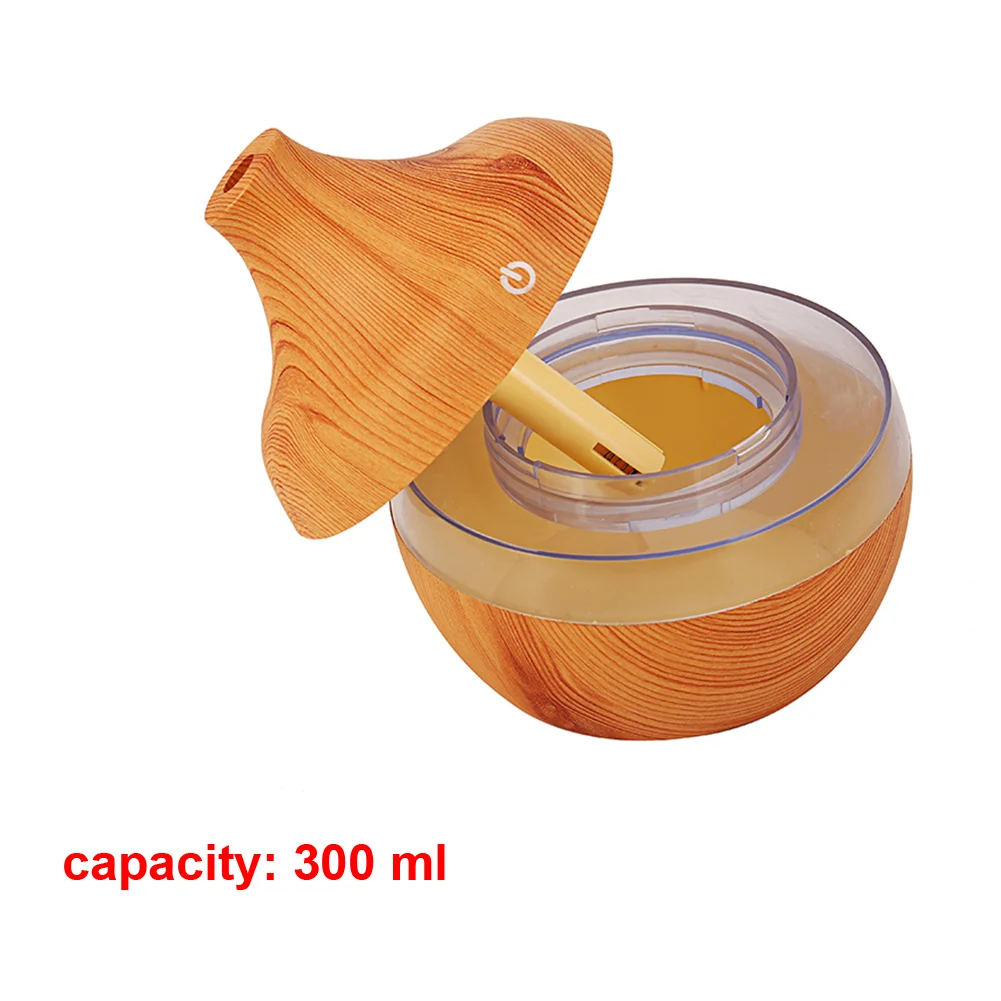 Car Humidifier Wooden USB Aroma Essential Oil Air Purification Ultrasonic Aromatherapy Diffuser UV |
