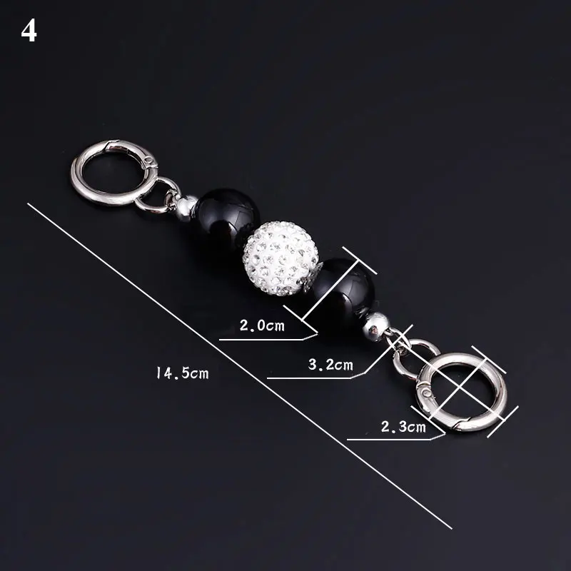 

1PC Rhinestone Pearls Bag Chain Strap Extension Chain Handbag Shoulder Strap All-Match Bag Accessories Exquisite Decoration