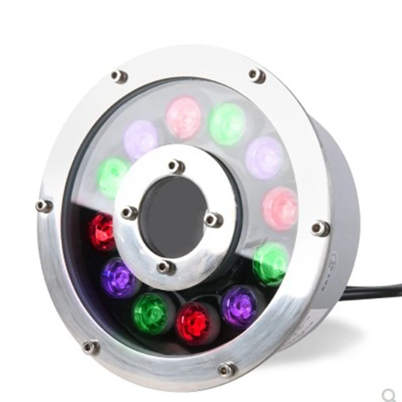 Colorful RGB Fountain Lights Fish Tank Light Underwater Light Pond Light Dive Lamp Zwembad Verlichting Fountain Lamp Water Lamp