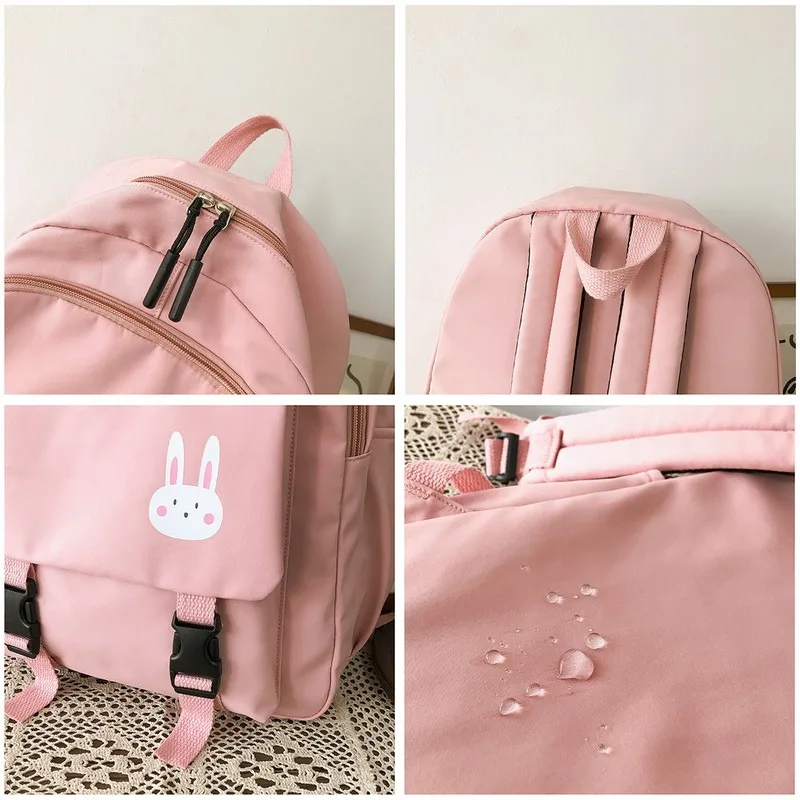 

2021 Ladies Backpack High School Girl Schoolbag High Quality Fashion Backpack Women's Bookbags And Laptop Bag Casual Big Bags