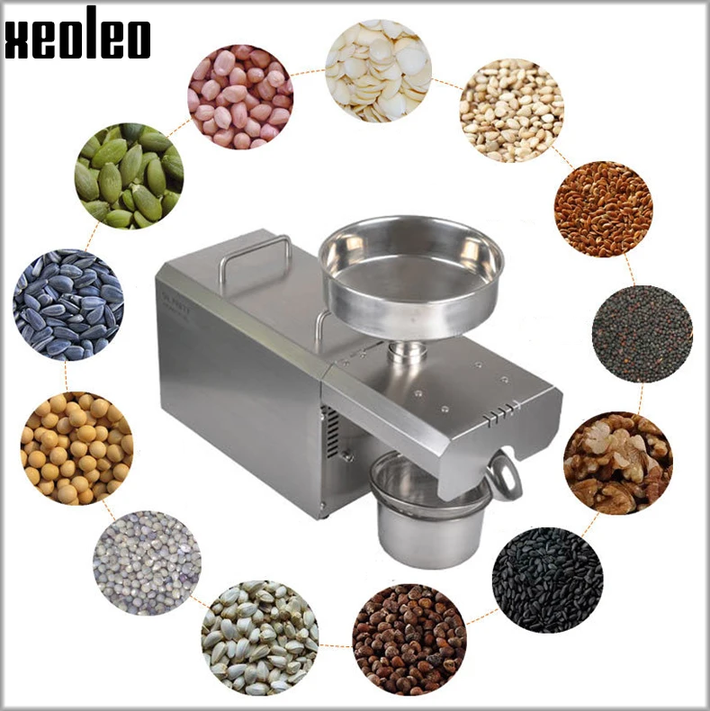 Машина для прессования масла XEOLEO Для Экстракции Масла коммерческая прижимная