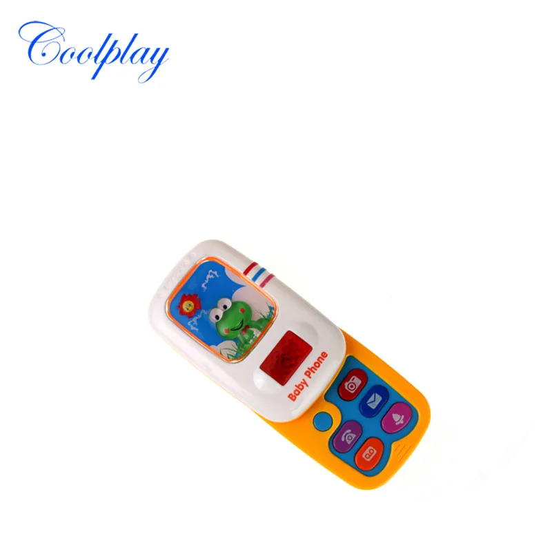 

Fun Music Mobile Phone Multi-Function Infant Children's Toys Early Education Machine Light Included Light Music Mobile Phone