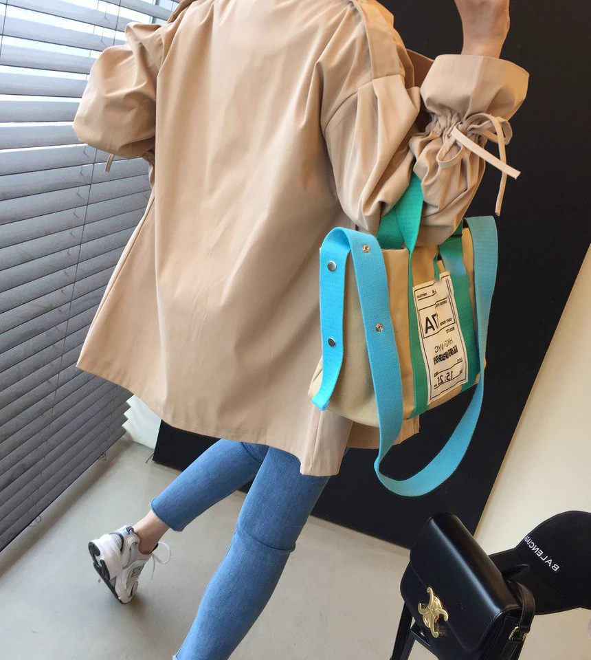 

ZCSMLL Solid Color Women Loose Trench 2021 New Autumn Winter Long Sleeve Turn-down Collar Big Size Casual Female Jackets Tide