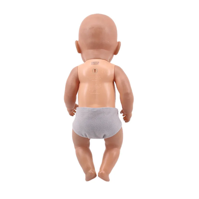 Одежда для кукол трусики на липучке с квадратным треугольником подходит 18