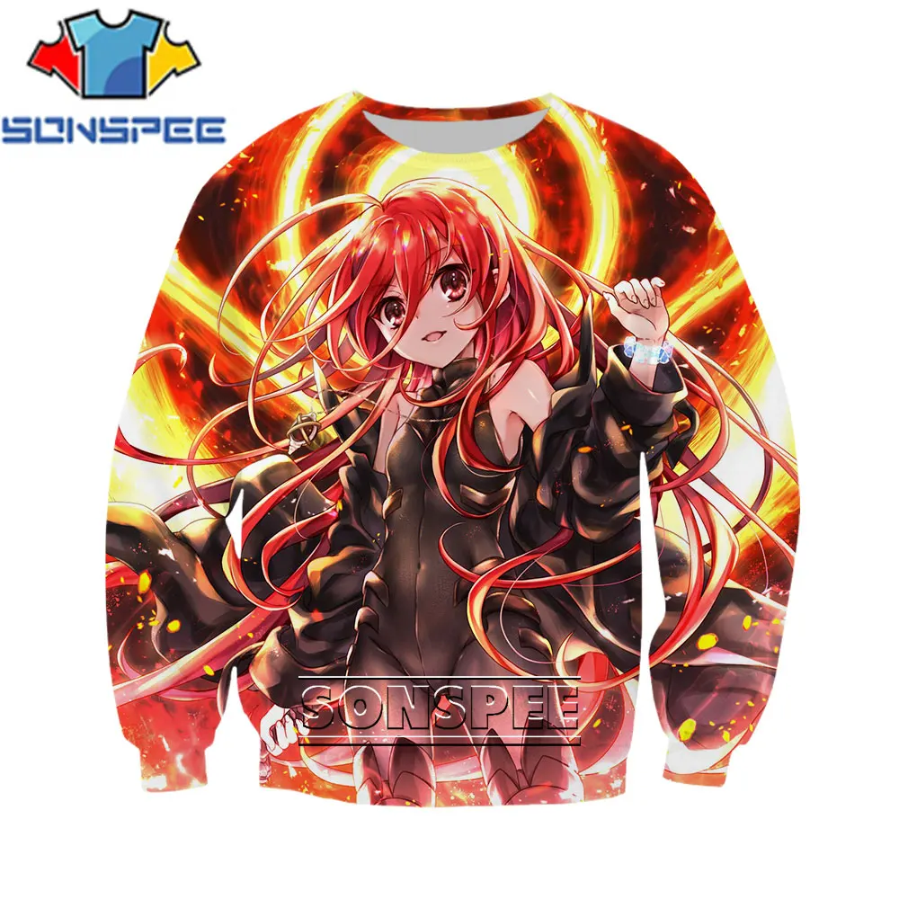 

SONSPEE Anime Samurai Girl Tracksuit Men Women Sweatshirt 3D Print Loli Harajuku Hip Hop Men's Long Sleeve Oversized Pullover