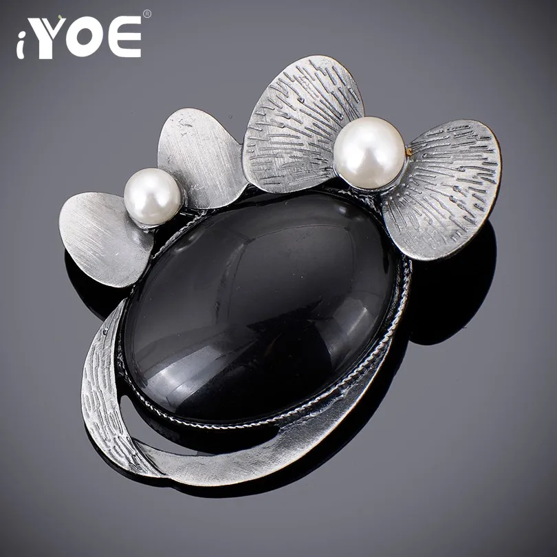 IYOE милые искусственные Броши для женщин и девушек булавки в античном стиле