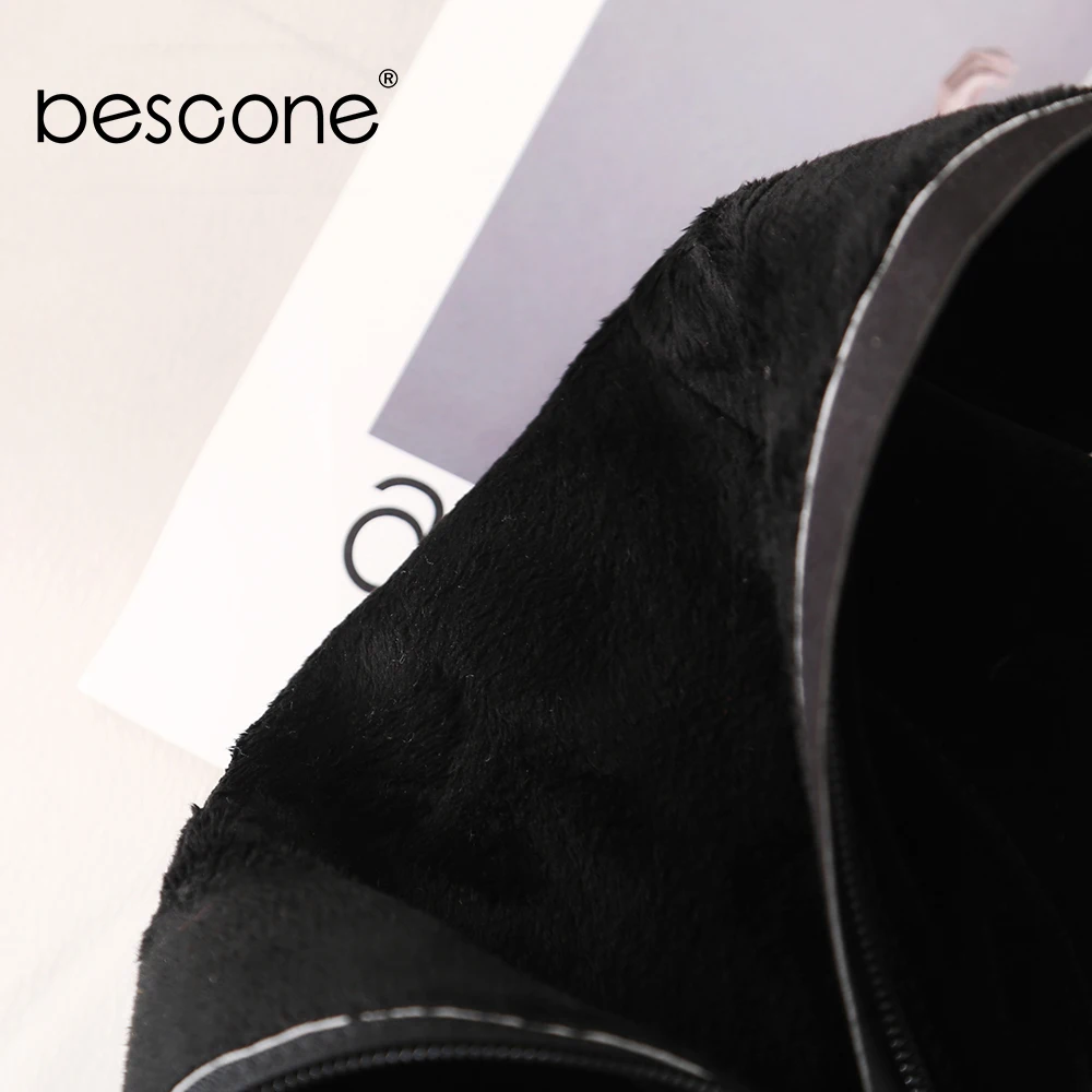 Женские ботинки с острым носком на молнии | Обувь