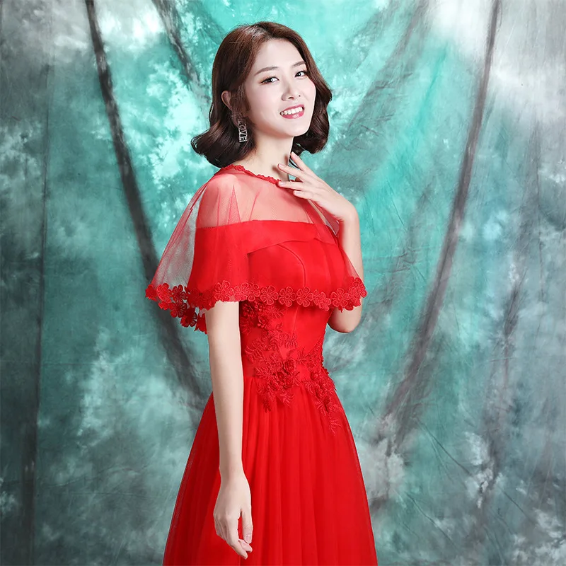 

European and American short style small shawl black light gauze a word shoulder coat head lace vest woman