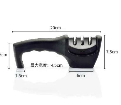 

Knife Sharpener 3 Stages Professional Kitchen Sharpening Stone Grinder knives Whetstone Tungsten Diamond Ceramic Sharpener Tool