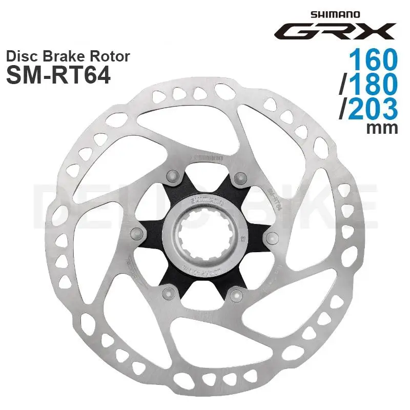 SHIMANO GRX 11-speed SM-RT64-центральный замок-ротор дискового тормоза-203/180/160 мм оригинальные