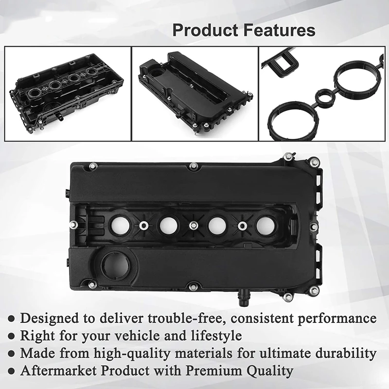 Engine Valve Camshaft Rocker Cover for Chevy Cruze Sonic Aveo Pontiac G3 1.6L 1.8L 2009-2015 55564395 55558673 | Автомобили и