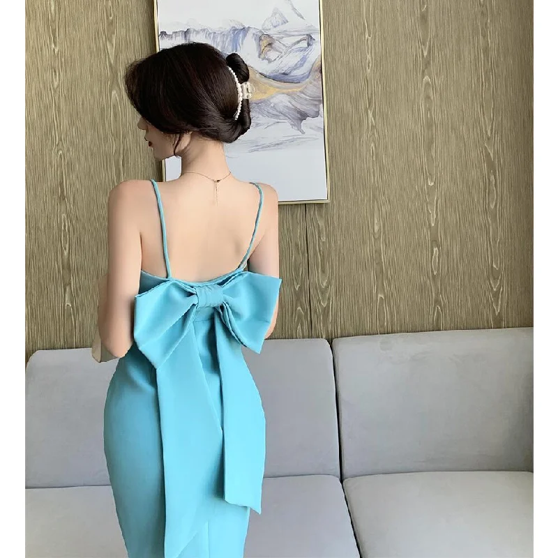 Платье на бретельках женское летнее пикантное облегающее привлекательное