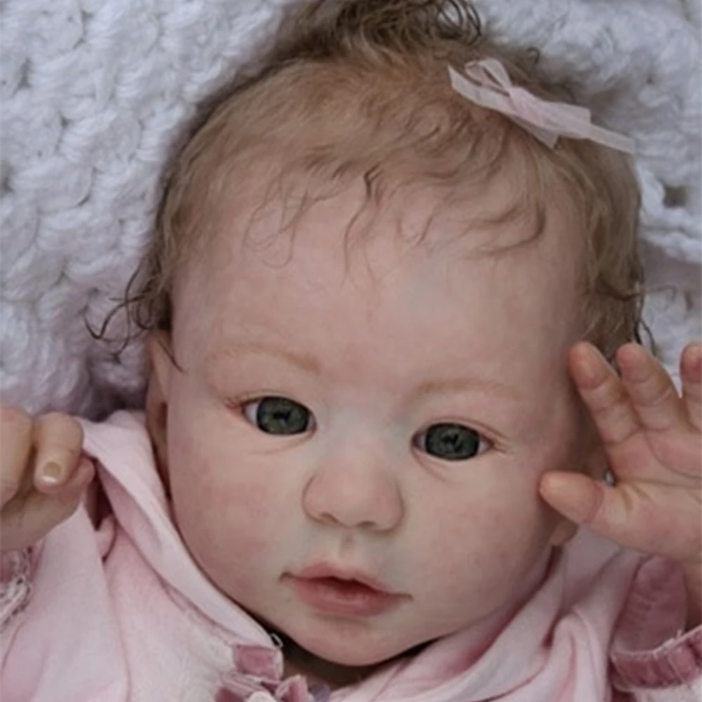 NPK Кукла форма bebe reborn наборы для 22 дюймов Reborn Младенческая DIY неокрашенные