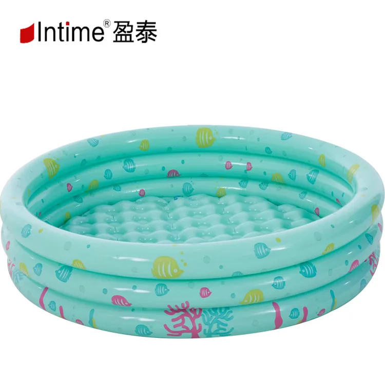 

Kiddie Pool Round Portable Inflatable baby bath tub children Swimming Pool kid bathtub 100x42CM Blue Orange Green Pink
