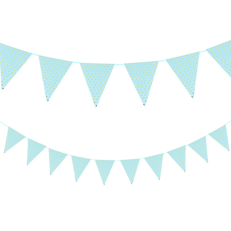 

baby blue gold dot tableware kids boys favors blue themed birthday party disposable dinnerware paper cup plate tiffany decor