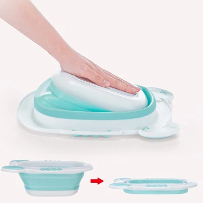 Мультфильм Портативный детская ванночка для мытья лица лоток ванной комнаты