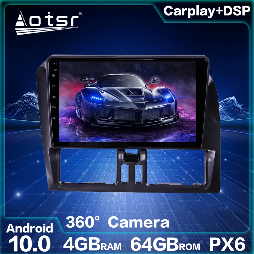 Для Volvo XC60 2009 2012 Android радио Автомобильный мультимедийный плеер Автомобильная GPS