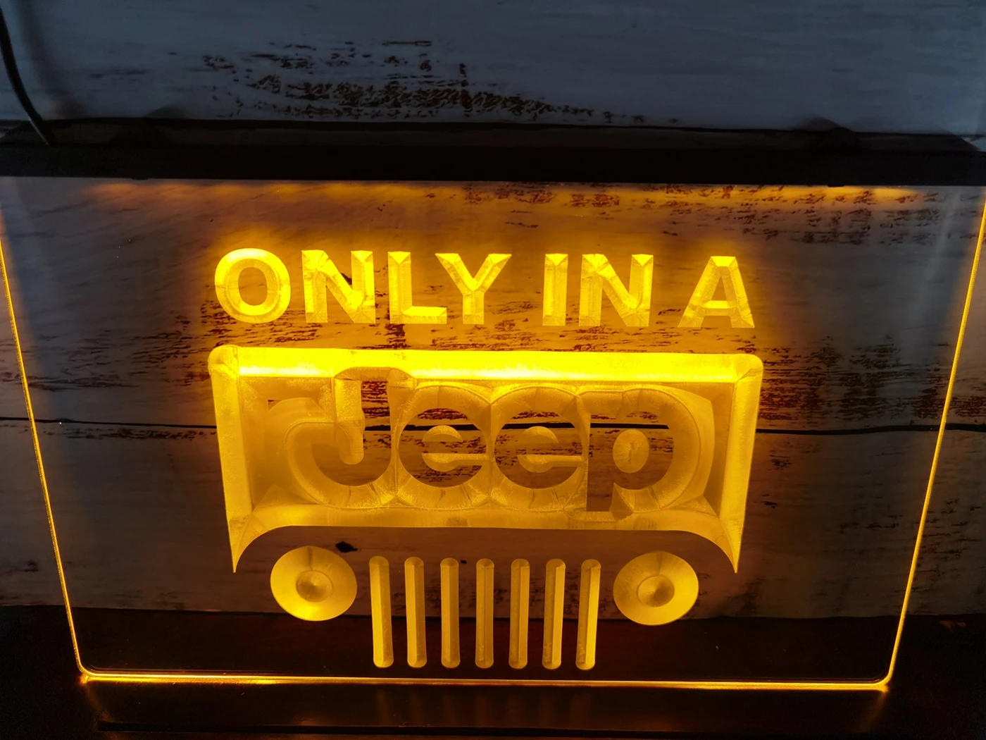 D134 Only In A Jeep Led Neon Light Sign | Дом и сад