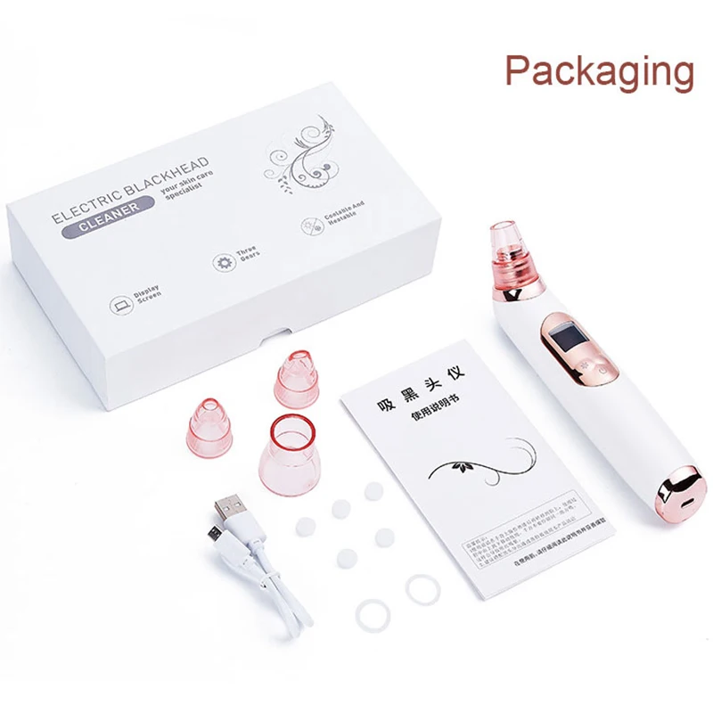 Электрический пылесос для удаления угрей инструмент вакуумный очиститель пор