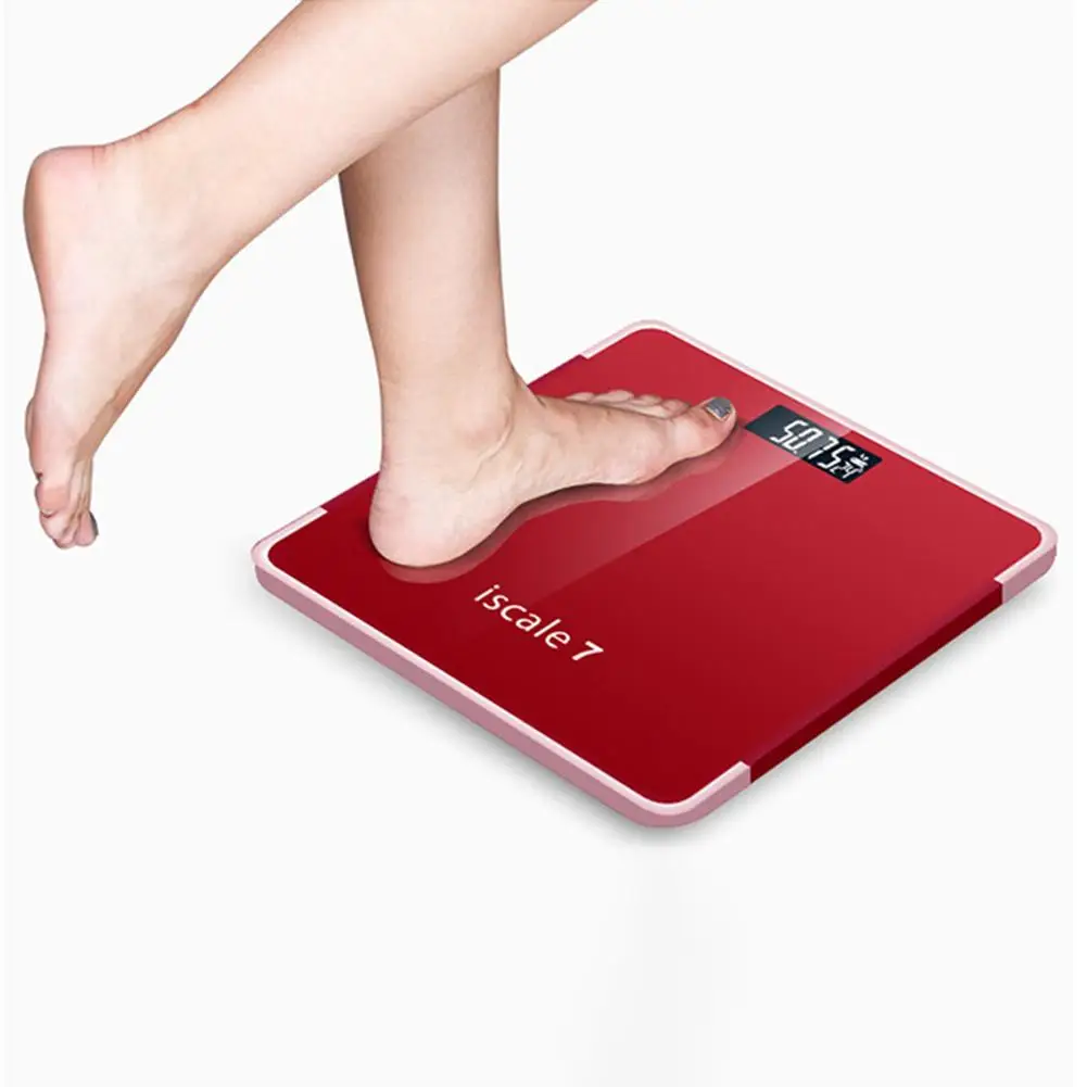 180kg Weight Scale Accurate Electronic Weight Tempered Glass Home Bathroom Floor Body Scale bascula digital peso corporal