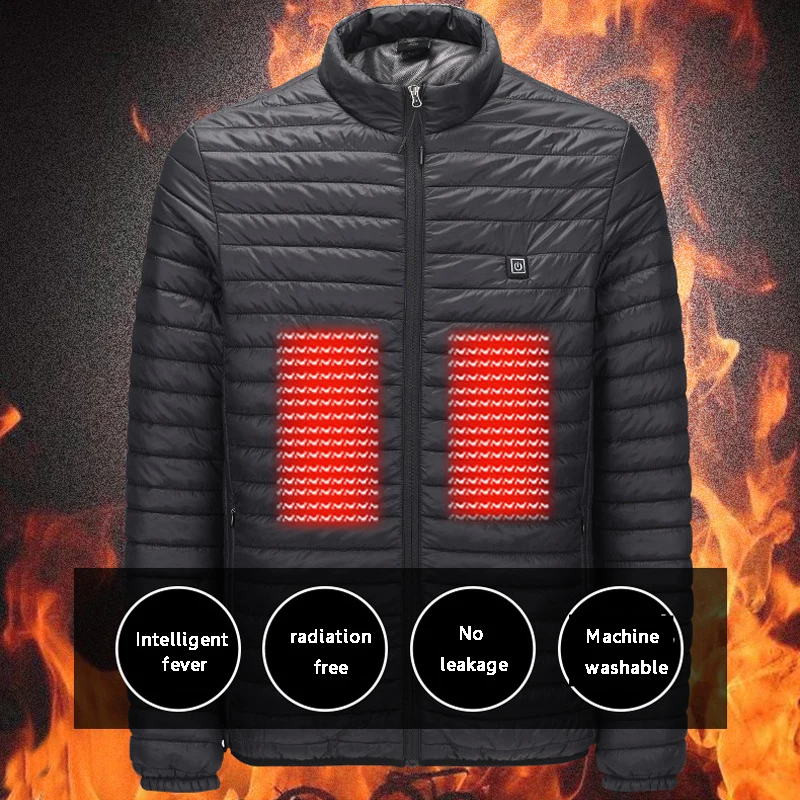 Зимнее мужское уличное пальто для кемпинга пешего туризма теплое с