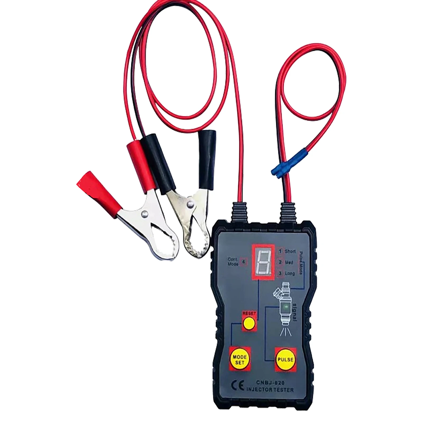 

12V Accessories Car Auto Indicator Diagnostic Tester Professional 4 Pluse Modes Portable Fuel System LED Display