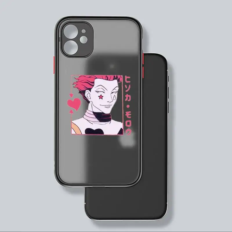 

Hunter X Hunter Killua Zoldyck Phone Case For iphone 12 11 8 7 plus mini x xs xr pro max matte transparent cover