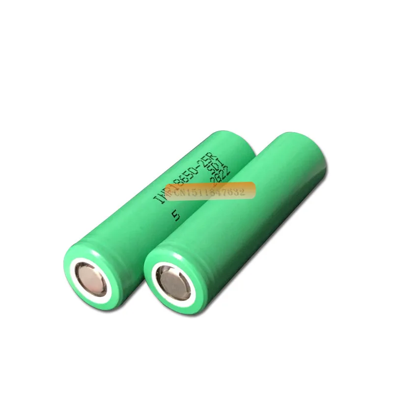 

18650 25R para Samsung INR 20A descarga bateras litio 2500mAh cigarrillo la