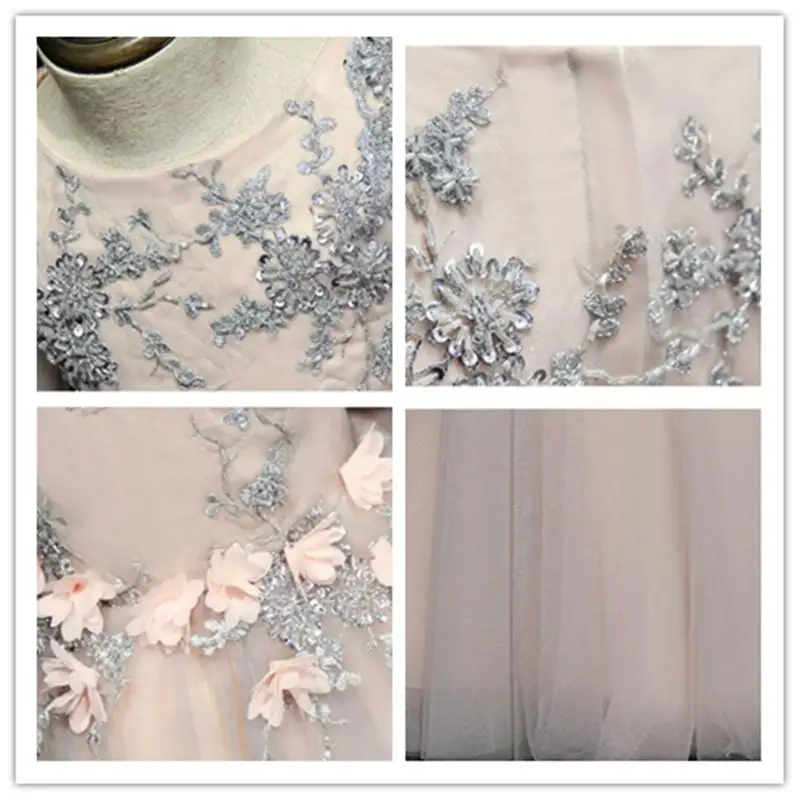 Винтажное платье принцессы с цветами для девочек детские свадебные вечерние