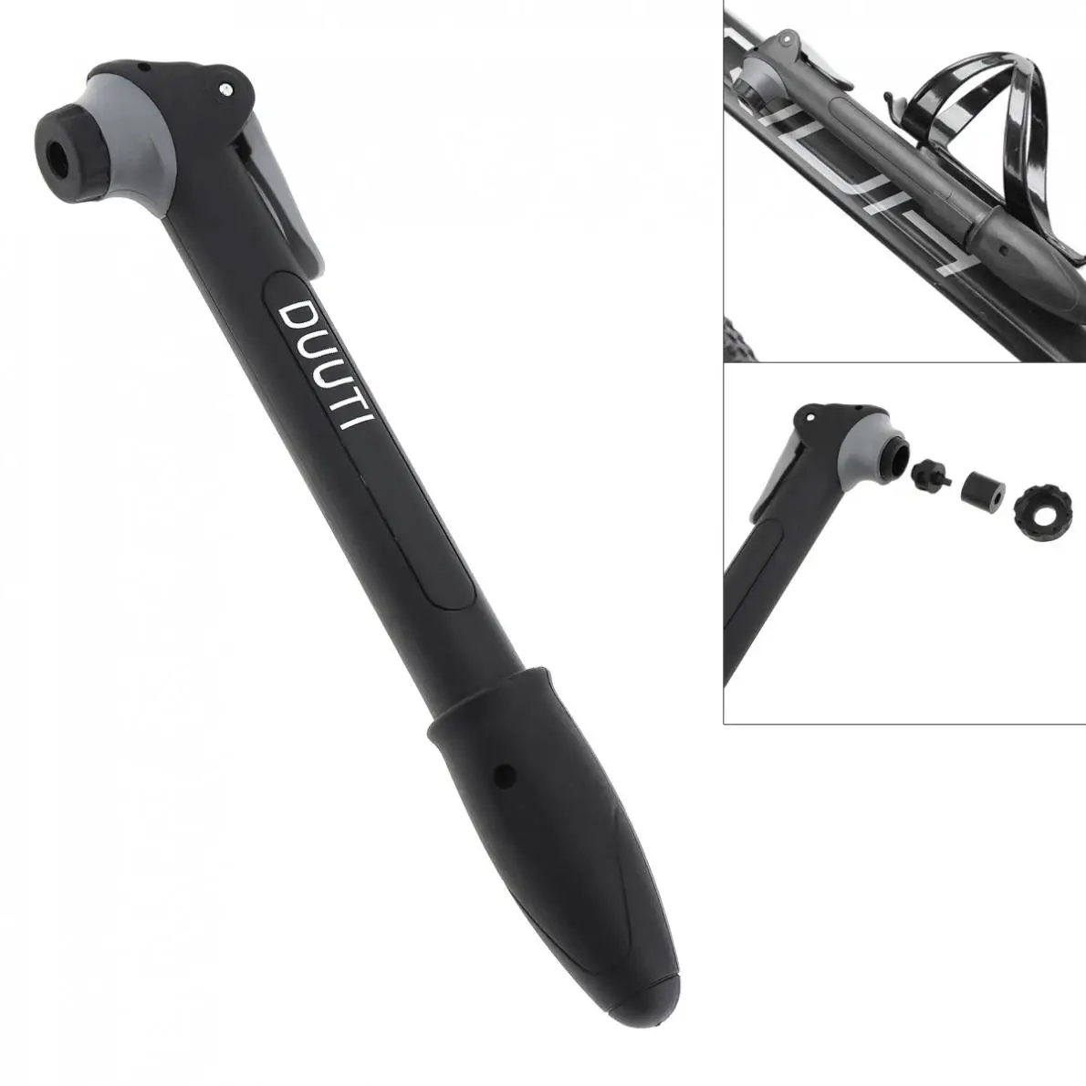 

Mini Bicycle Pump Portable Miniature Pump Nozzle Conversion for Bicycle Tyres / Inflatable Ball Bicycle Pump