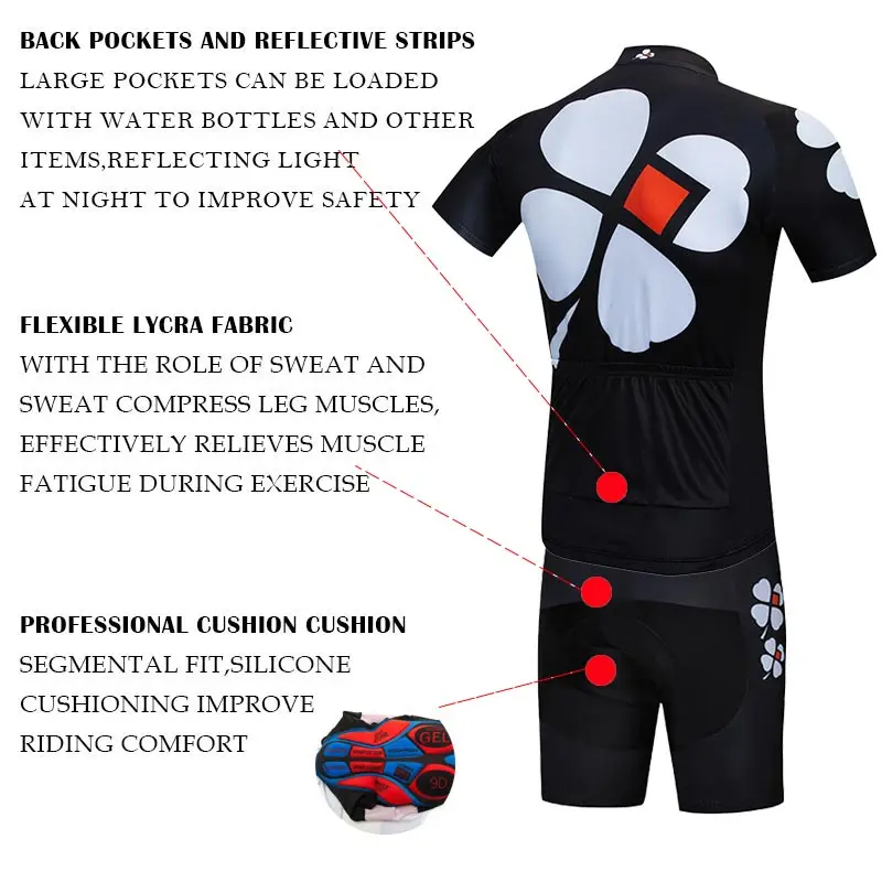 Велосипедный комплект Moxilyn Pro летняя одежда для горных велосипедов