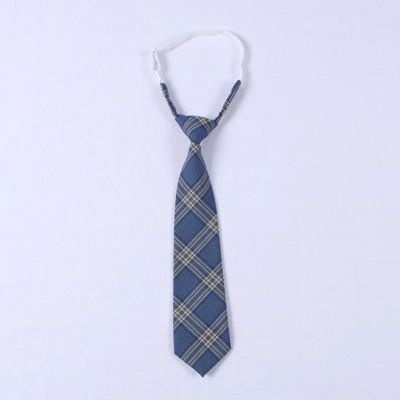 10 цветов регулируемый женщины галстуки девушка узкий галстук ДжК школьная форма аксессуары студенты одежда клетчатый галстук на.