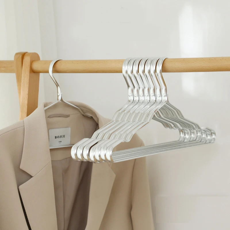 

5 шт., Нескользящие вешалки для одежды, из алюминиевого сплава