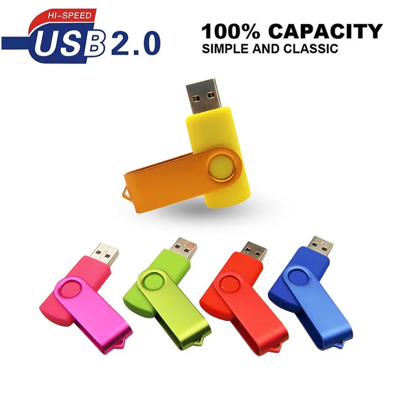 Флэш накопитель USB в металлическом корпусе 2 0 дюйма 32/16/8/4/64 ГБ|USB флэш-накопители| |