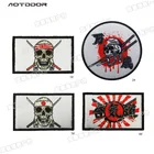 Японские военные нашивки Kamikaze в виде черепа, японские тактические нашивки в виде черепа Bushido с крючком для оформления искусств