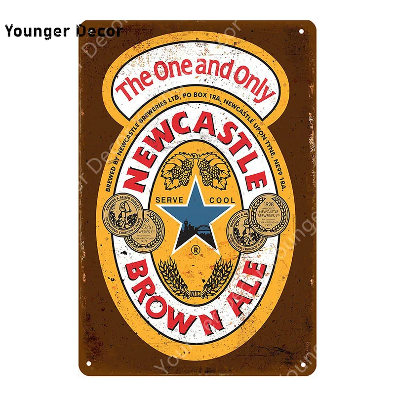 Винтажные металлические оловянные знаки с рисунком рома пива ледяной холодный